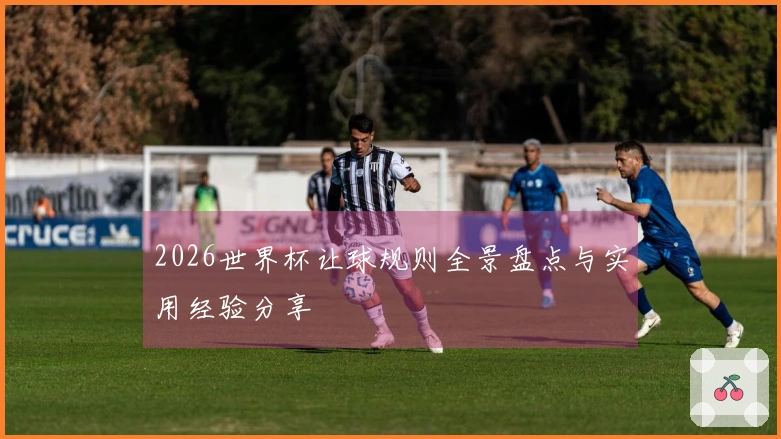 2026世界杯让球规则全景盘点与实用经验分享